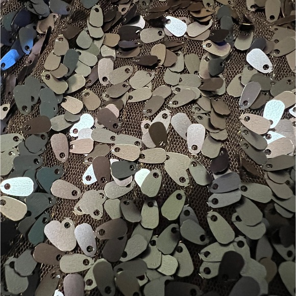 Shimmery ribbed crop top - Picture 2 of 3